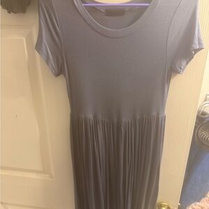 Elegant Gray Women's Dress